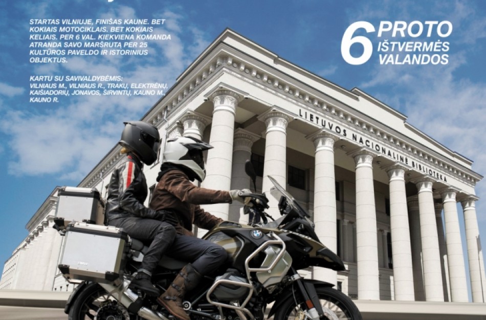 Mototuristinis ralis #MažvydoKodas užsuks ir į Jonavą