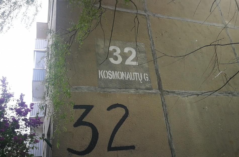 Gyventojas dėl gatvės pavadinimo: Laikas būtų ir mūsų Kosmonautus “išskraidinti”