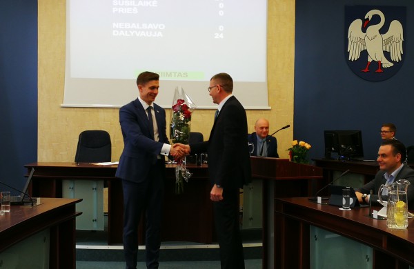 V. Majauskas toliau vadovaus savivaldybės administracijai