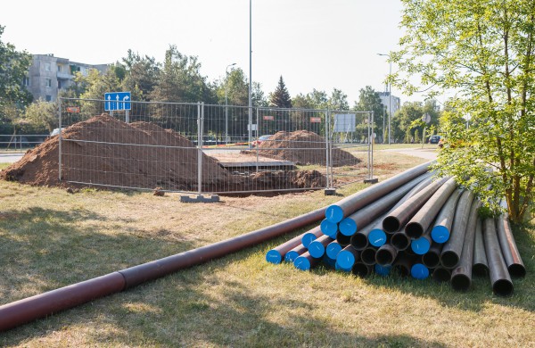 Dėl darbų Žeimių ir Kosmonautų gatvėse 