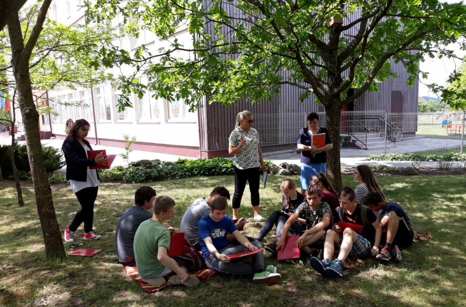 Pasaulinėje akcijoje - Bukonių mokiniai ir mokytojai 