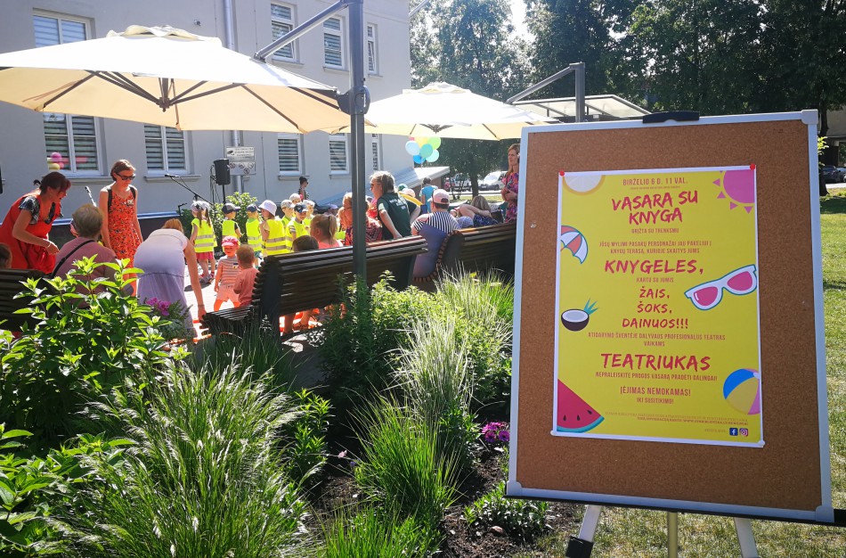 Vasaros skaitymai vaikams grįžo su trenksmu