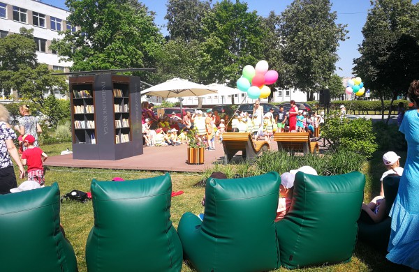 Vasaros skaitymai vaikams grįžo su trenksmu