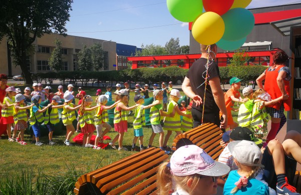 Vasaros skaitymai vaikams grįžo su trenksmu