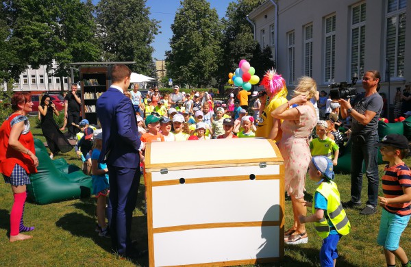 Vasaros skaitymai vaikams grįžo su trenksmu