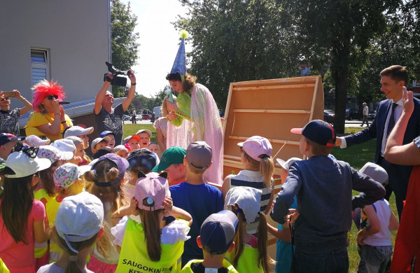 Vasaros skaitymai vaikams grįžo su trenksmu