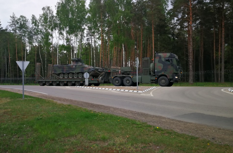 Judės karinės technikos kolonos