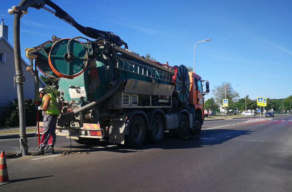 Dėl darbų Vasario 16-osios gatvėje 