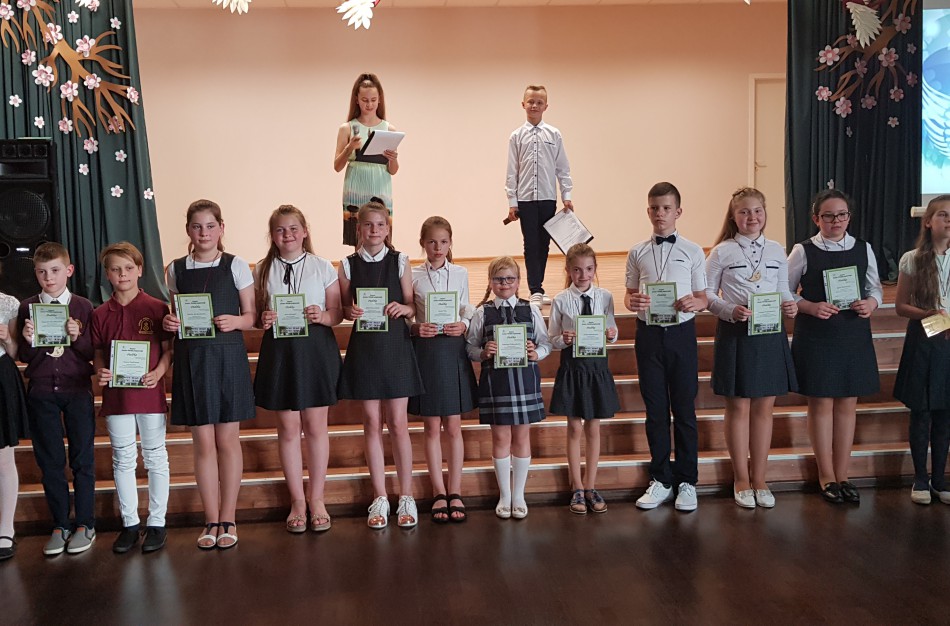 J.Vareikio progimnazijos pirmūnų šventė „Mokyklos garbė 2019“