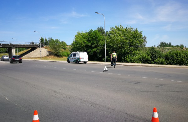 Miesto centre įvykusi avarija užmynė mįslę – kas kaltas?