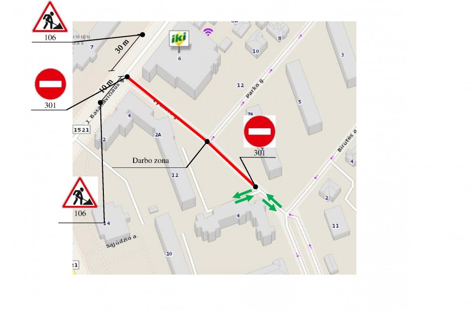 Kaip bus organizuojamas eismas