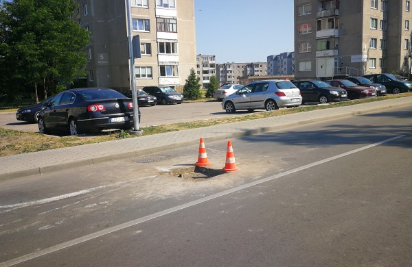 Akimirka iki nelaimės, kurios pavyko išvengti