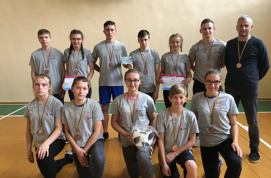 Bukonių mokyklos futbolininkai – „Golas“ U-17 Kauno apskrities finalo prizininkai