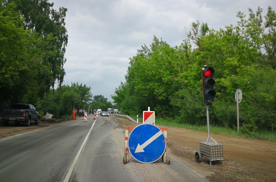 Apribojimai ir darbai kelyje A6