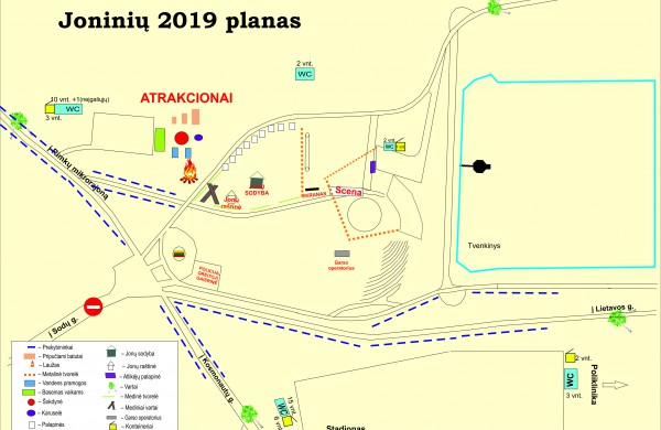 Informacija dėl Joninių šventės