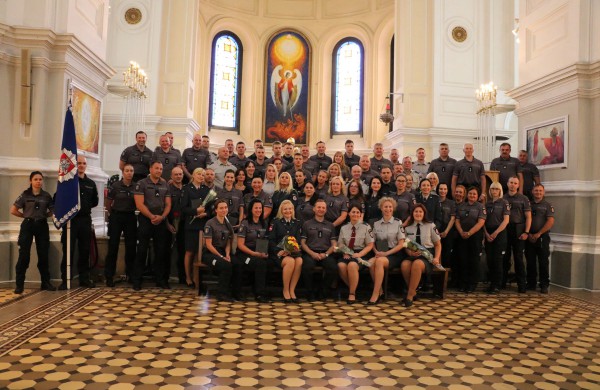 Kaune - iškilminga policijos pareigūnų šventė, kurioje apdovanoti ir 4 Jonavos r. PK pareigūnai