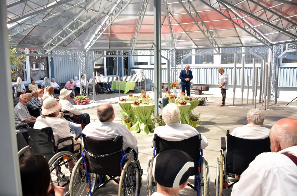 Jonavos globos namuose atidaryta ekoterapinė zona