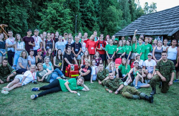 Jonavos rajone vyko respublikinė jaunųjų paramedikų stovykla -  varžybos 