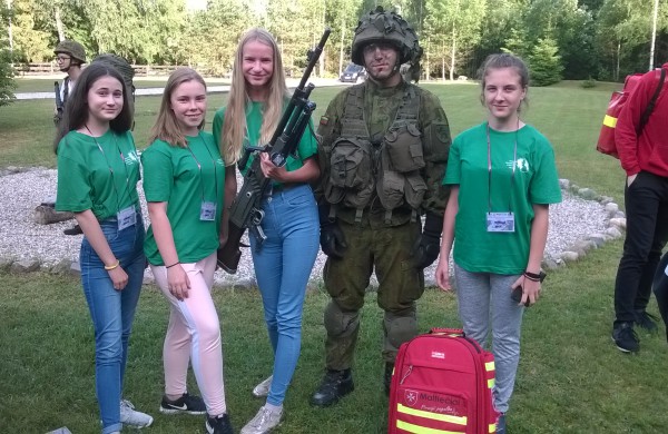 Jonavos rajone vyko respublikinė jaunųjų paramedikų stovykla -  varžybos 