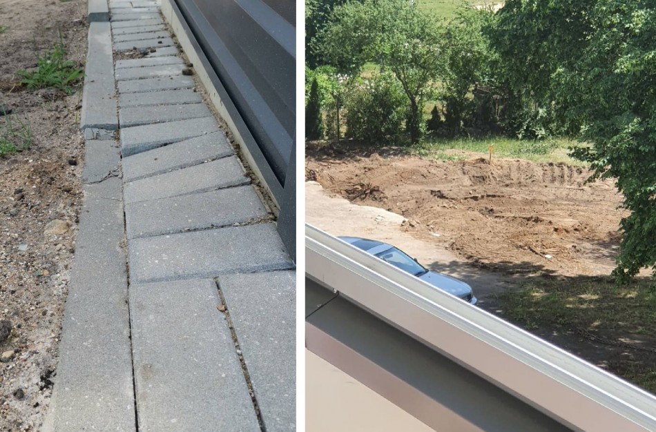 Gyventojas: Vis dar nežinia, kas daroma prie Panerių g. 6 namo!