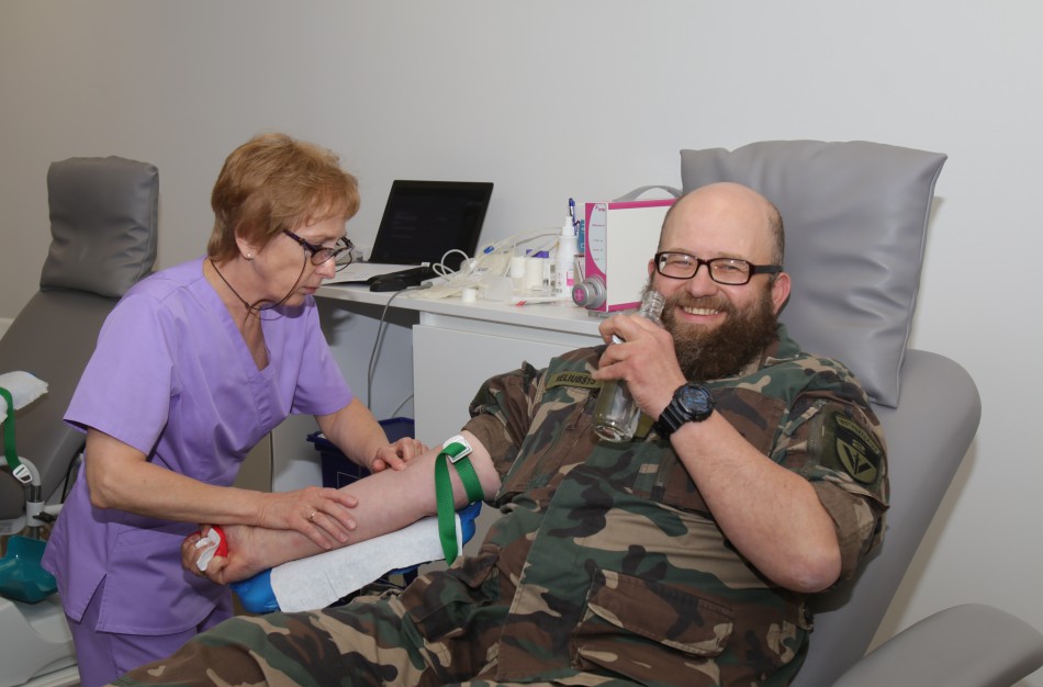 Šauliai kviečia aukoti kraujo Jonavoje