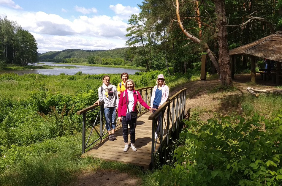 Baigiamasis mokslo metų akcentas – dalyvavimas nacionaliniame mokytojų žygyje