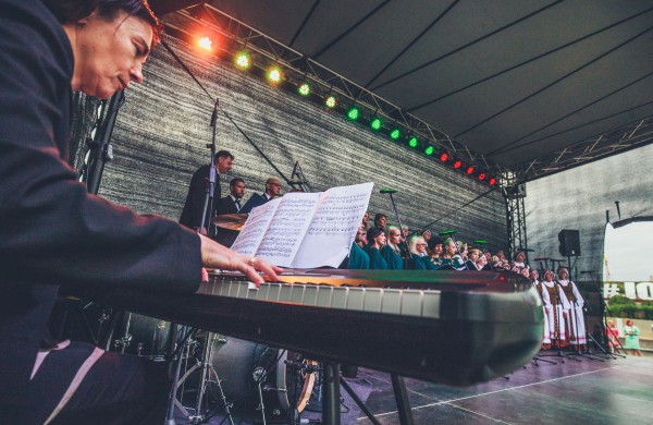 Liepos 6-ąją Jonavos Joninių slėnyje švęsta Karaliaus Mindaugo karūnavimo diena