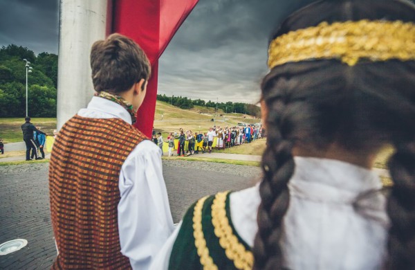 Liepos 6-ąją Jonavos Joninių slėnyje švęsta Karaliaus Mindaugo karūnavimo diena