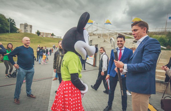 Liepos 6-ąją Jonavos Joninių slėnyje švęsta Karaliaus Mindaugo karūnavimo diena