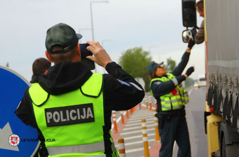 Policija paskelbė, kokie reidai laukia