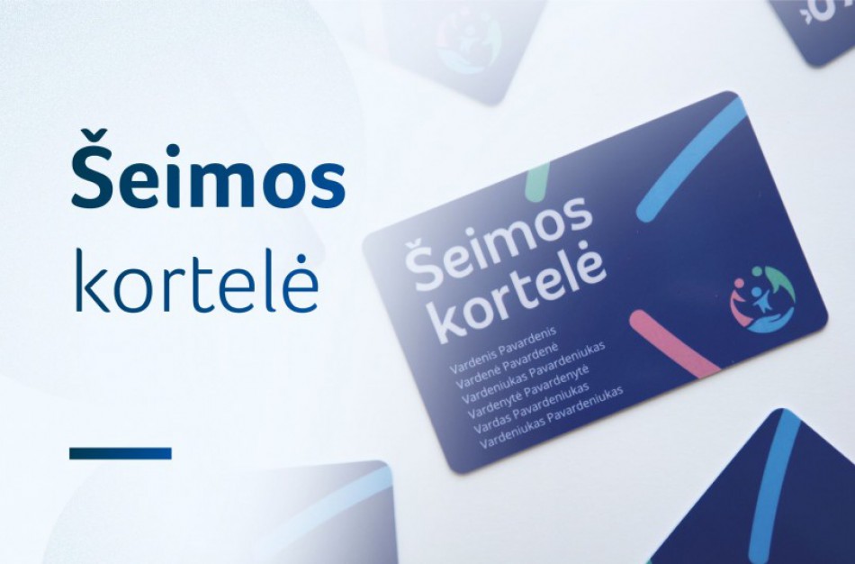 Pristatė Šeimos kortelės nuolaidas: pirmieji partneriai – Litexpo, Maxima, Officeday