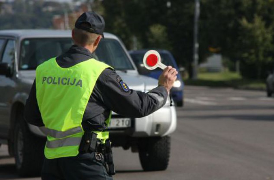 Visą savaitę - policijos pareigūnų reidai