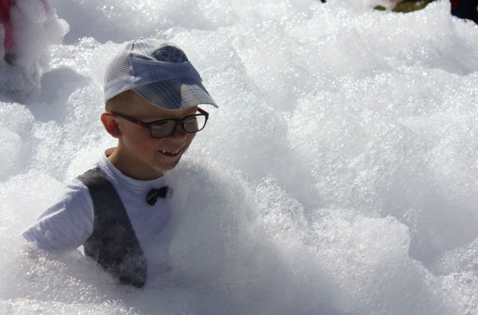 Miesto šventėje – šeimų piknikas su daugybe pramogų vaikams