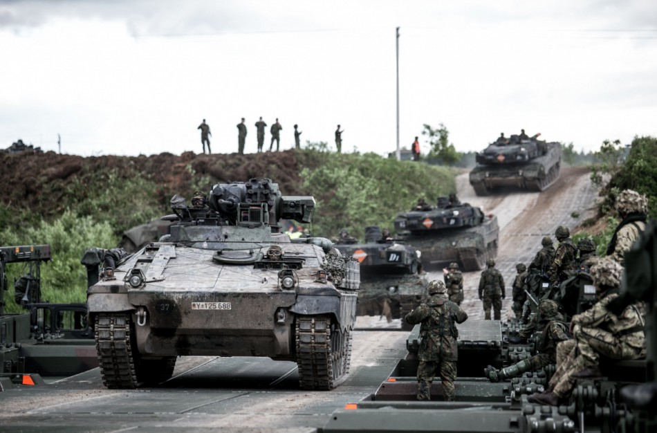 Vyks Lietuvoje dislokuotos NATO Priešakinių pajėgų kovinės grupės vadų pasikeitimo ceremonija