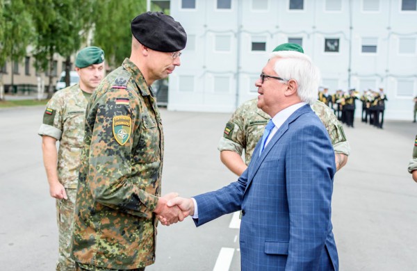   Krašto apsaugos viceministras V. Umbrasas:  „NATO kovinė grupė Lietuvoje siunčia aiškią žinią – NATO yra nedalomas ir vieningas aljansas“