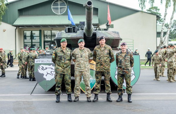   Krašto apsaugos viceministras V. Umbrasas:  „NATO kovinė grupė Lietuvoje siunčia aiškią žinią – NATO yra nedalomas ir vieningas aljansas“