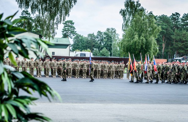   Krašto apsaugos viceministras V. Umbrasas:  „NATO kovinė grupė Lietuvoje siunčia aiškią žinią – NATO yra nedalomas ir vieningas aljansas“