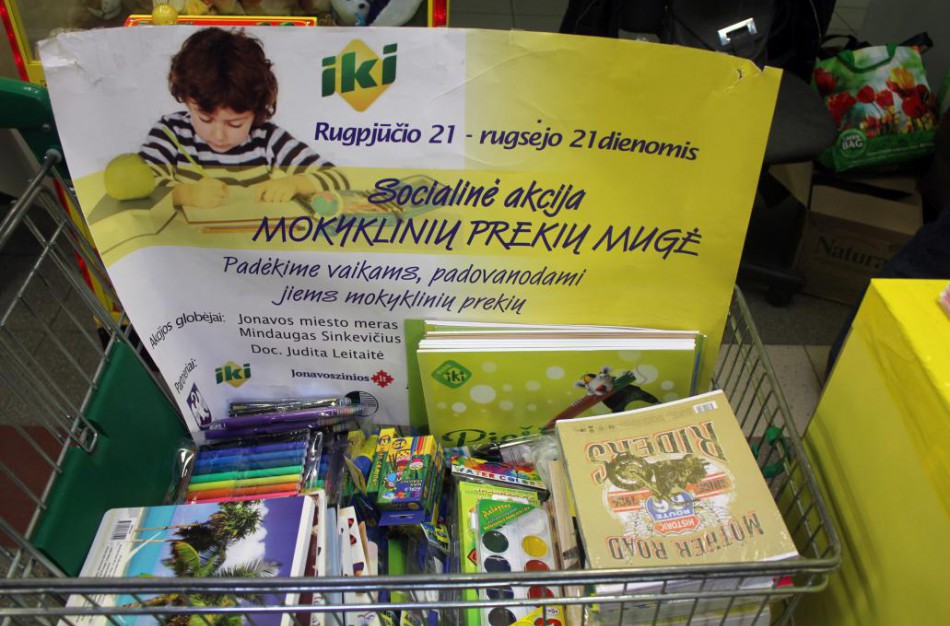 Jonaviečiai vaikams buvo dosnūs