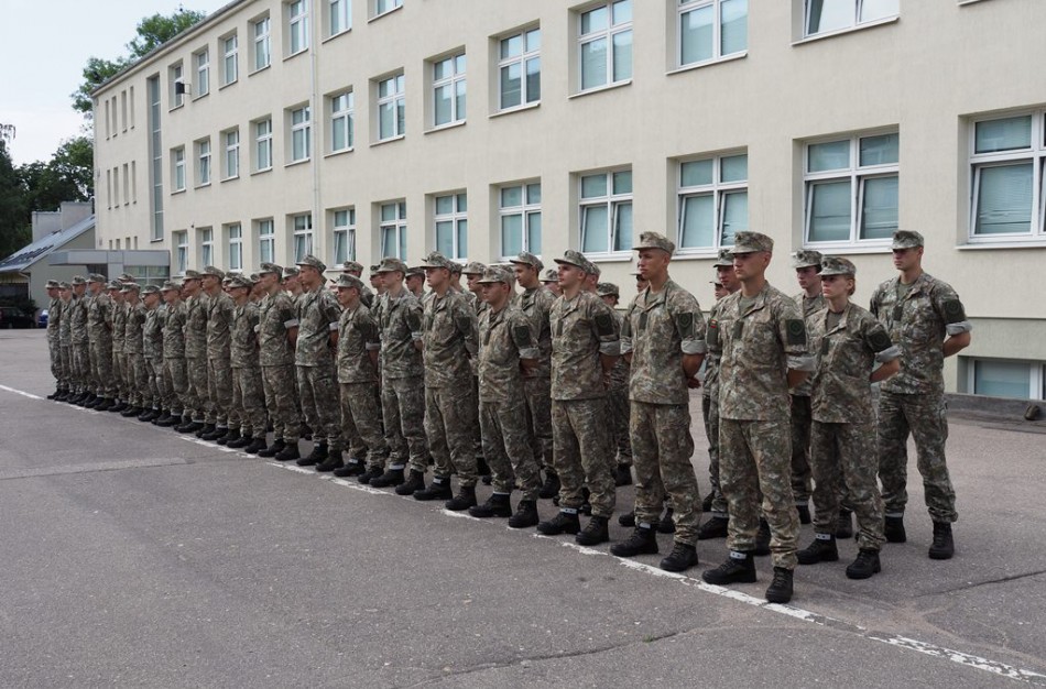 Lietuvos karo akademijos pirmakursių skaičius šiemet  išaugo kone dvigubai 