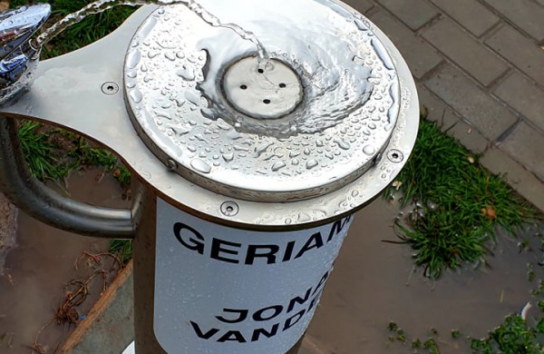 Mieste – dar vienas geriamo vandens fontanas