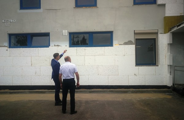 Pradėtas bendrovės „Jonavos vandenys“ pastato atnaujinimas