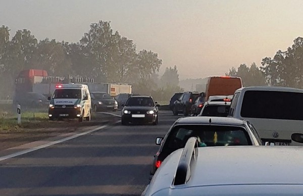 Jonavoje eismo įvykių nemažėja – šiandien net dvi rytinės avarijos