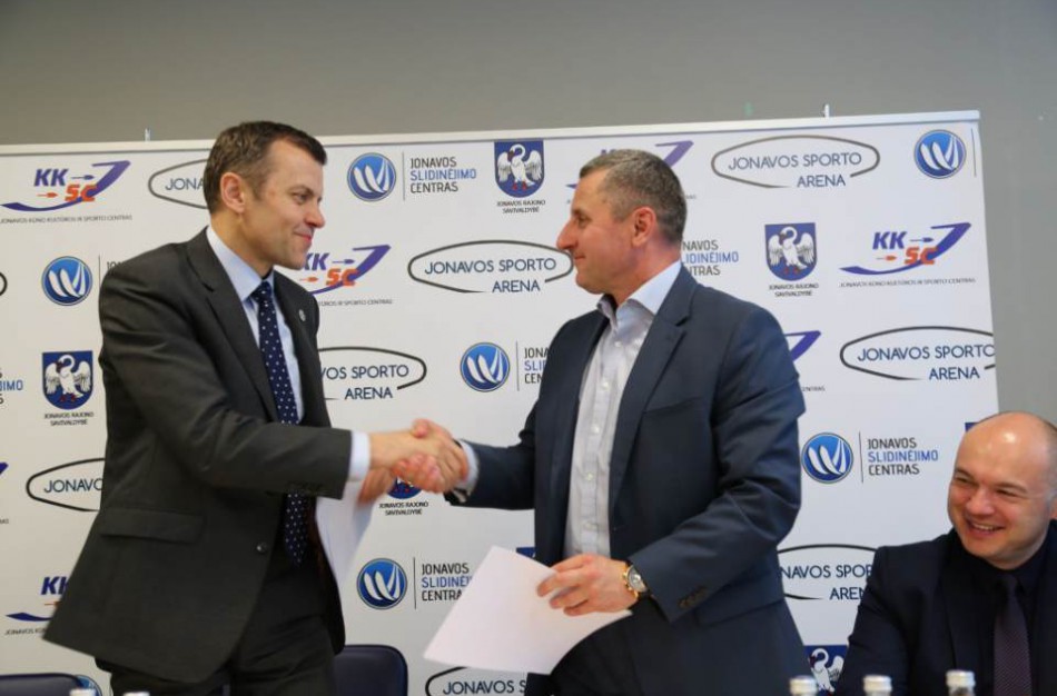 V. Vaškevičius: ,,Dėkojame LKL už galimybę žengti istorinį žingsnį" 