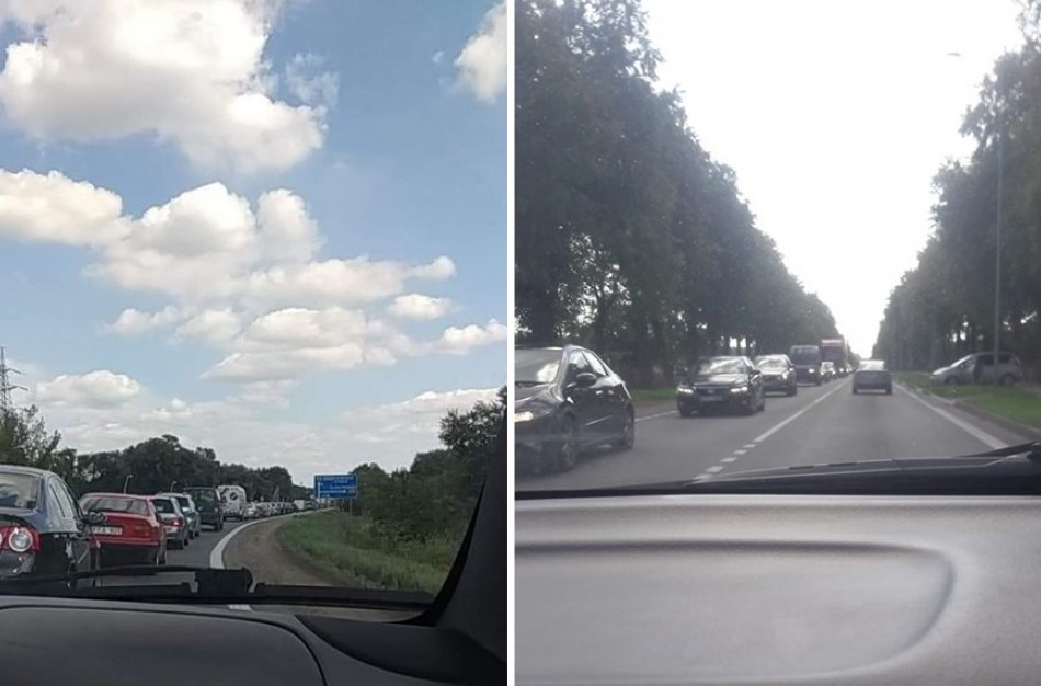 Kelyje A6 formuojasi spūstys - vairuokite atidžiai 