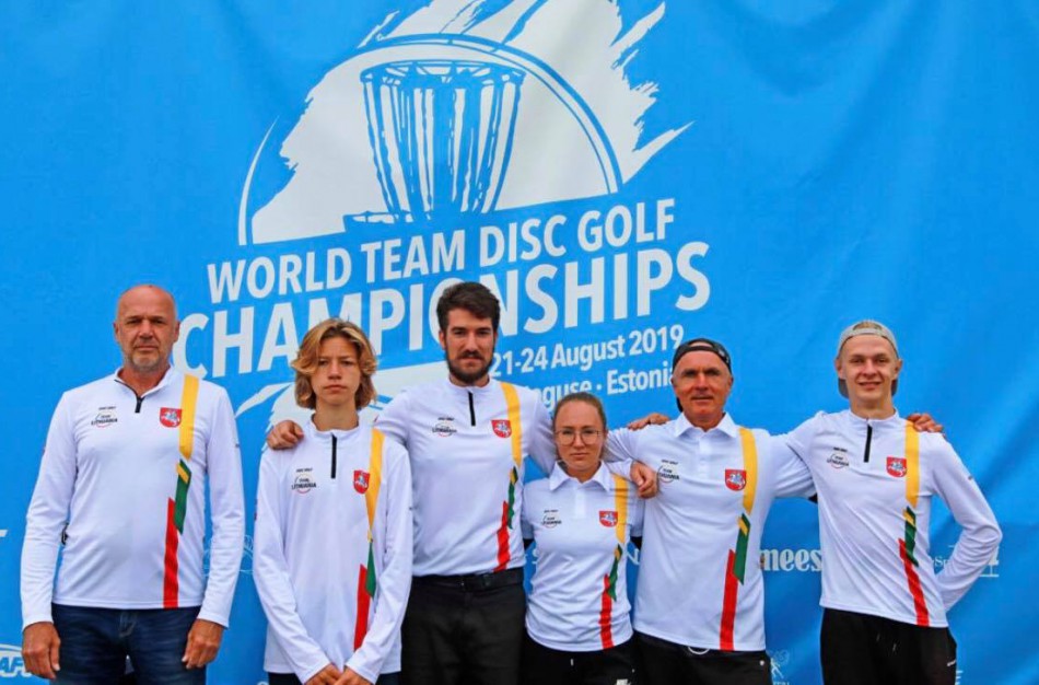Pasaulio komandų diskgolfo čempionate Lietuva iškovojo 11-tą vietą