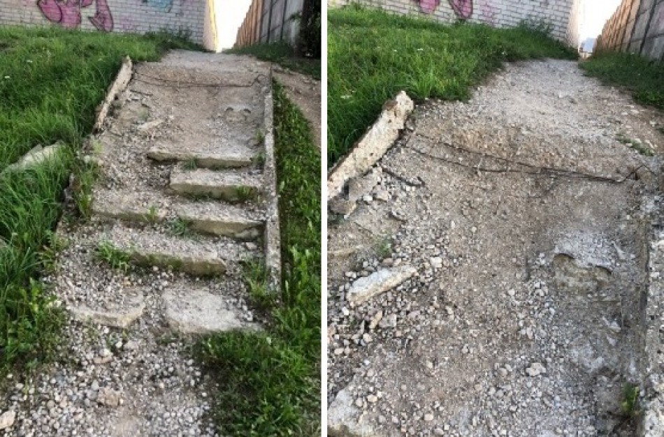 Gyventojai iš naujo priminė apie egzistuojančią problemą