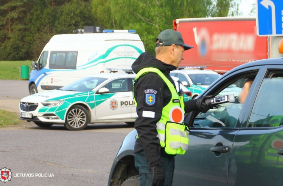 Paskutinį vasaros savaitgalį – stipresnė vairuotojų blaivumo kontrolė