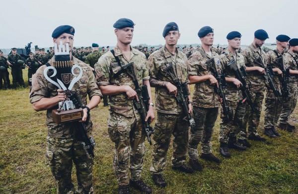 Paaiškėjo geriausias Lietuvos kariuomenės Sausumos pajėgų pėstininkų skyrius