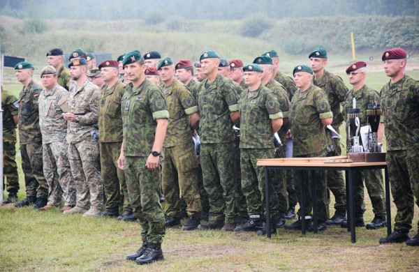 Paaiškėjo geriausias Lietuvos kariuomenės Sausumos pajėgų pėstininkų skyrius