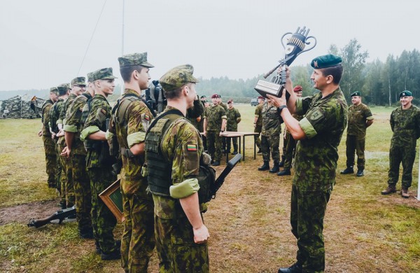 Paaiškėjo geriausias Lietuvos kariuomenės Sausumos pajėgų pėstininkų skyrius
